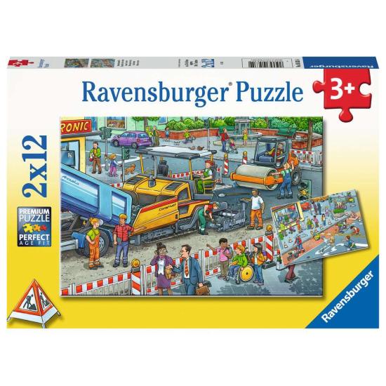 Ravensburger Work in Progress 2x12-teiliges Puzzle
