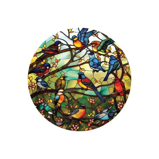 Puzzle Art Puzzle Buntglaswaldchor 570 Teile