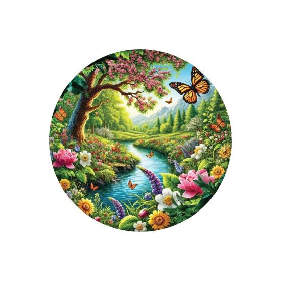 Puzzle Art Puzzle Der Garten Des Monarchen 570 Teile