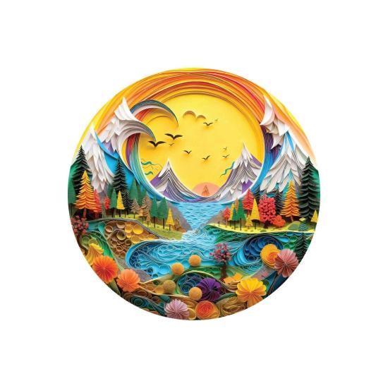Puzzle Art Puzzle Papierlandschaft 570 Teile