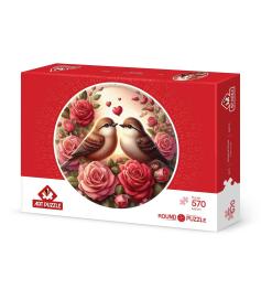Puzzle Art Puzzle Rosen Und Liebe 570 Teile