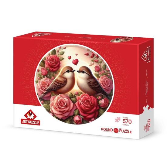 Puzzle Art Puzzle Rosen Und Liebe 570 Teile
