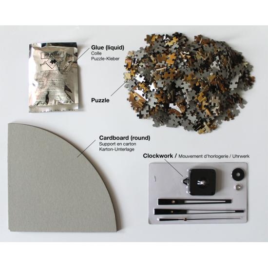 Puzzle Clock Art Puzzle Jungfrauenturm 570 Teile