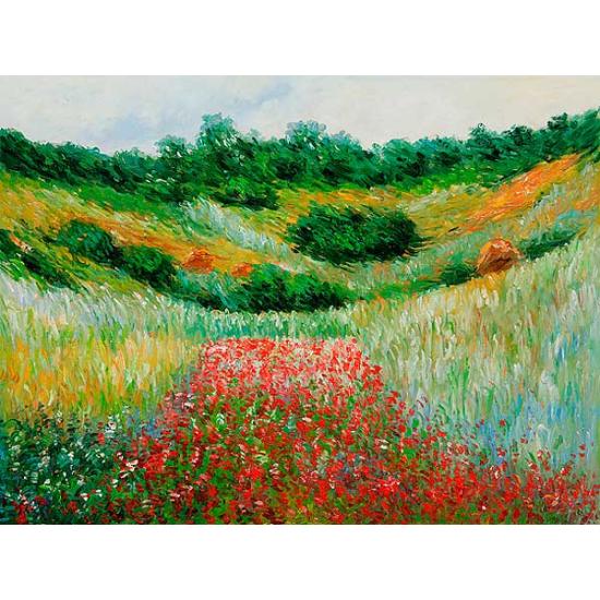 Ricordi Mohnfeld in der Nähe von Giverny Puzzle 2000 Teile