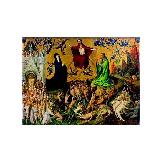 Ricordi Puzzle Das Jüngste Gericht mit 1500 Teilen