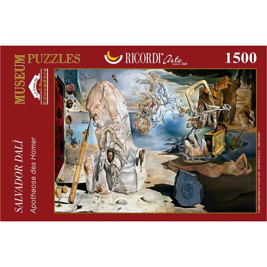 Ricordi Puzzle Die Apotheose von Homer 1500 Teile
