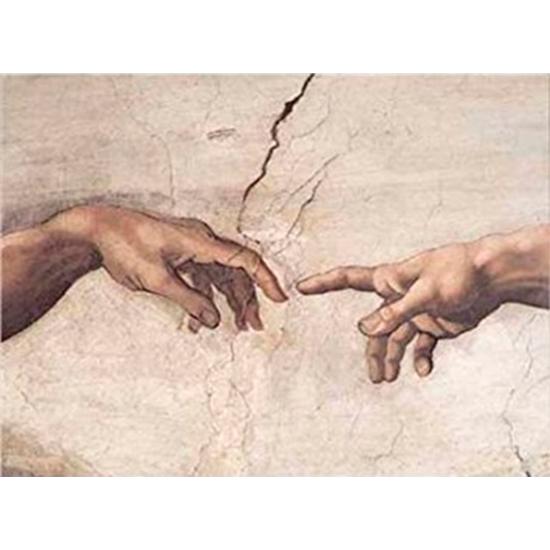 Ricordi Puzzle Die Erschaffung Adams, Detailliert, 1000 Teile