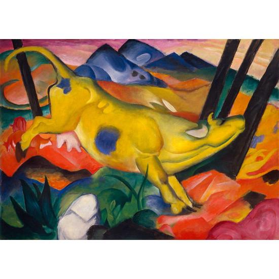 Ricordi Die gelbe Kuh Puzzle 1000 Teile