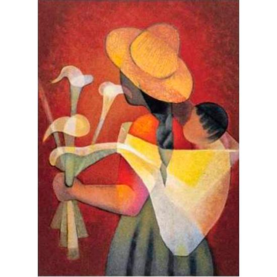 Ricordi Der Verkäufer aromatischer Blumen Puzzle mit 1000 Teilen