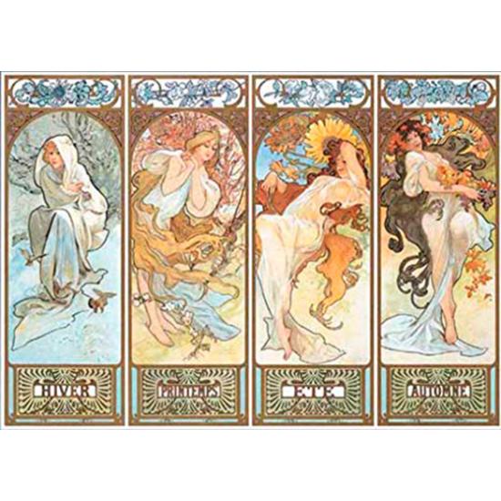 Ricordi Puzzle Die vier Jahreszeiten mit 1000 Teilen