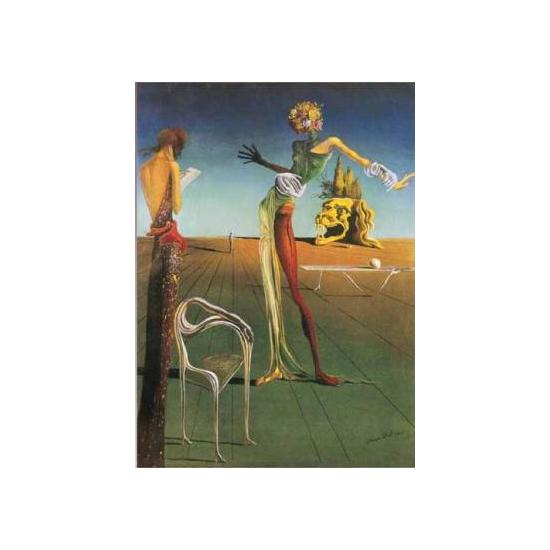 Ricordi Frau mit Rosenkopf Puzzle 1000 Teile