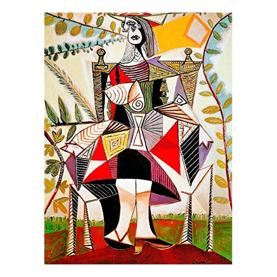 Ricordi Frau im Garten Puzzle 1000 Teile