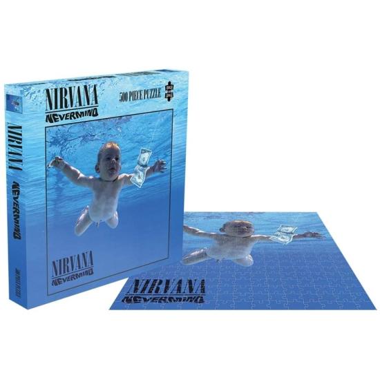 Rock Saws Nevermind, Nirvana 500-teiliges Puzzle