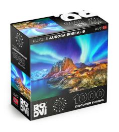 Roovi Aurora Borealis, Norwegen 1000-teiliges Puzzle