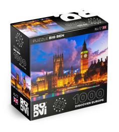 Roovi Big Ben, London, Vereinigtes Königreich 1000-teiliges Puzz