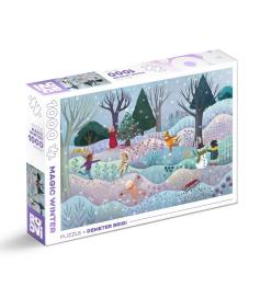 Roovi Magic Forest Puzzle, Winter 1000 Teile