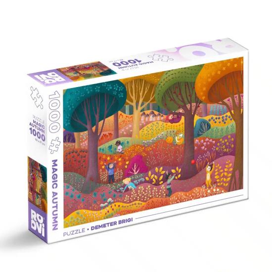 Roovi Magic Forest Puzzle, Herbst 1000 Teile
