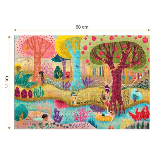Roovi Magic Forest Puzzle, Sommer, 1000 Teile
