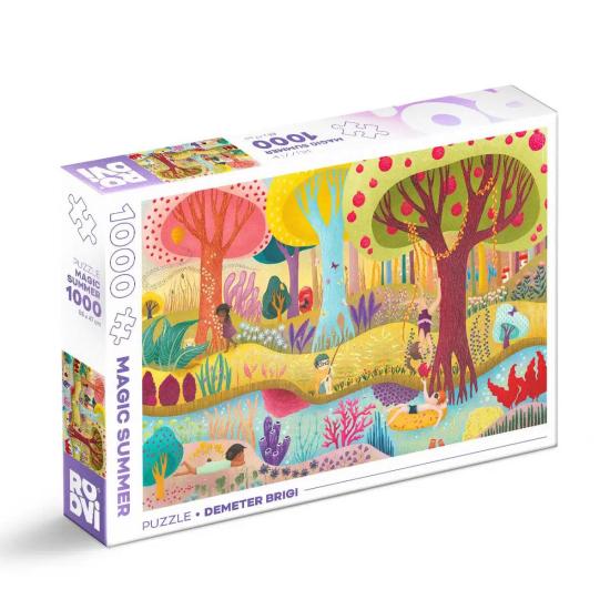 Roovi Magic Forest Puzzle, Sommer, 1000 Teile