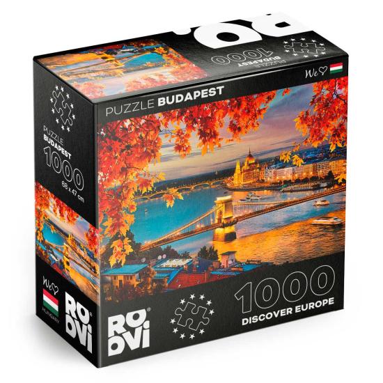 Roovi Budapest, Ungarn 1000-teiliges Puzzle