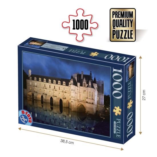 Roovi Schloss von Chenonceau Puzzle 1000 Teile