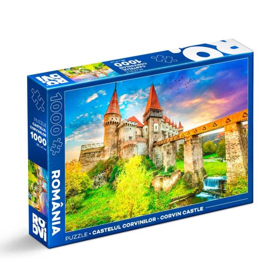Roovi Corvin Castle Puzzle 1000 Teile Roovi Corvin Castle Puzzle 1000 Teile