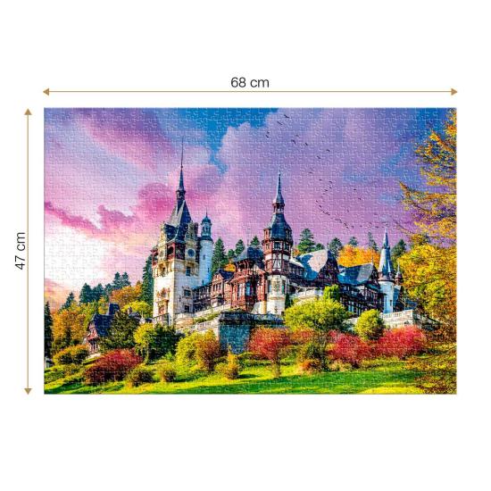 Roovi Peles Schloss Puzzle 1000 Teile