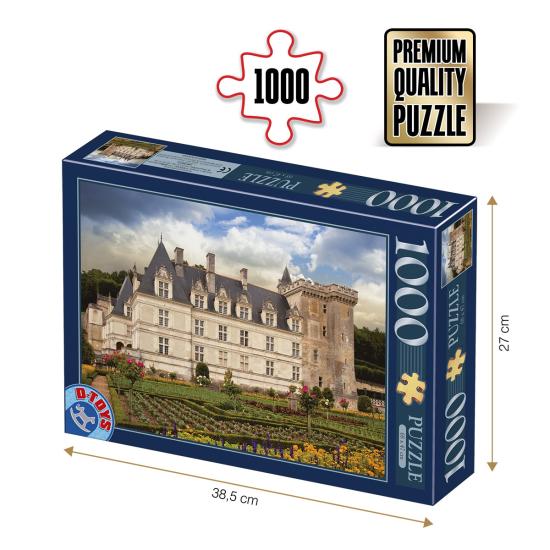 Roovi Villandry Castle Puzzle 1000 Teile