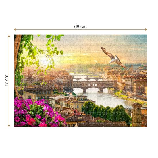 Roovi Puzzle Florenz, Italien 1000 Teile