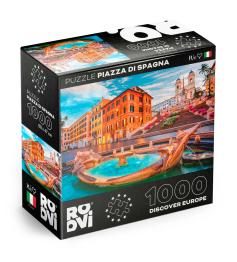 Roovi Plaza de España Puzzle, Rom 1000 Teile