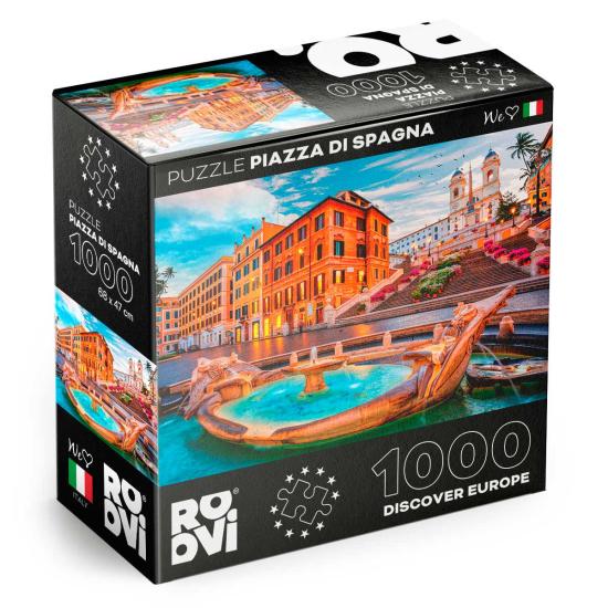 Roovi Plaza de España Puzzle, Rom 1000 Teile