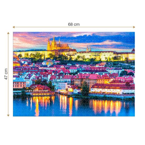Roovi Prag, Tschechische Republik 1000-teiliges Puzzle