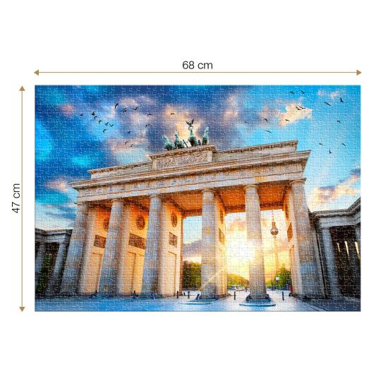 Roovi Puzzle Brandenburger Tor, Berlin 1000 Teile