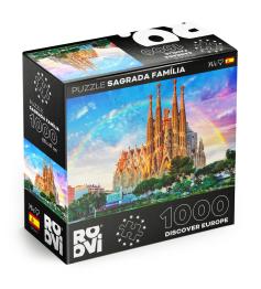 Roovi Sagrada Familia Puzzle, Barcelona 1000 Teile