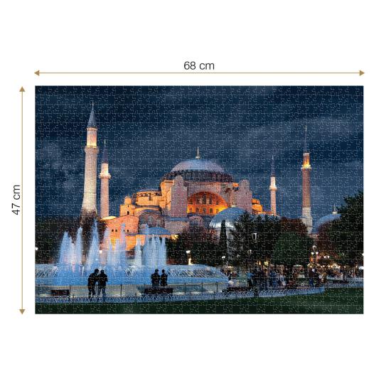 Roovi Hagia Sophia, Türkiye 1000-teiliges Puzzle