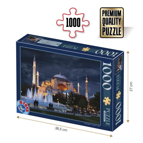 Roovi Hagia Sophia, Türkiye 1000-teiliges Puzzle