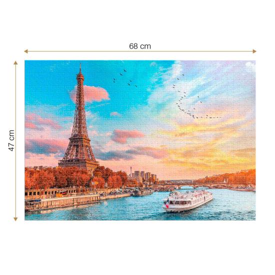 Roovi Puzzle Eiffelturm, Paris 1000 Teile