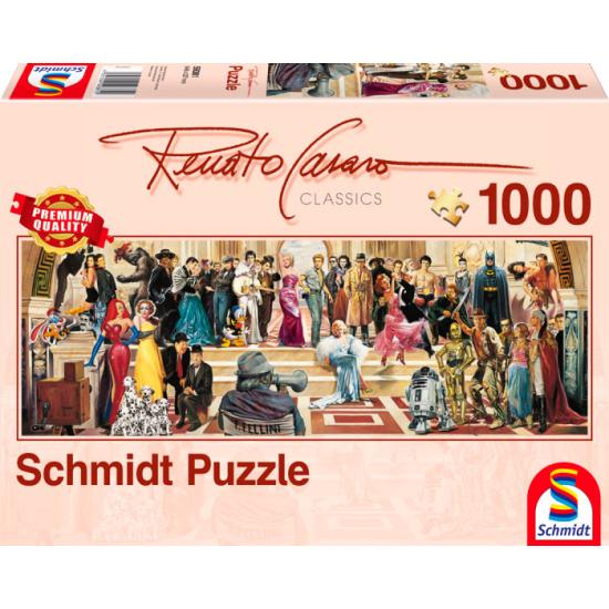 Schmidt Puzzle 100 Jahre Kinopanorama 1000 Teile