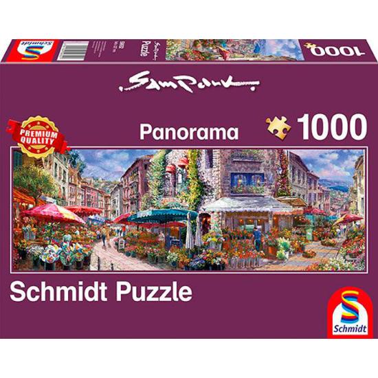 Schmidt Puzzle Frühlingsatmosphäre Panorama mit 1000 Teilen