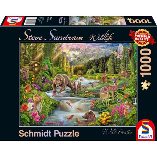 Schmidt Waldtiere Puzzle 1000 Teile