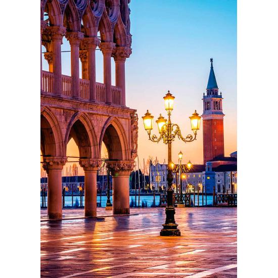 Schmidt Puzzle Sonnenuntergang auf der Piazzetta, Venedig, 500 T