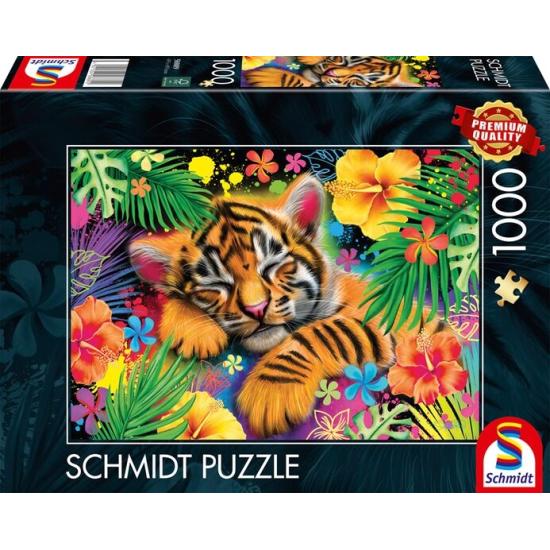 Puzzle Schmidt Tigerjunges 1000 Teile