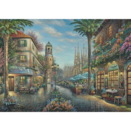 Puzzle Schmidt Spanisches Café 1000 Teile