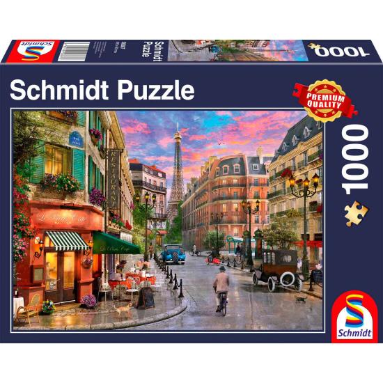 Schmidt Puzzle Straße zum Eiffelturm 1000 Teile