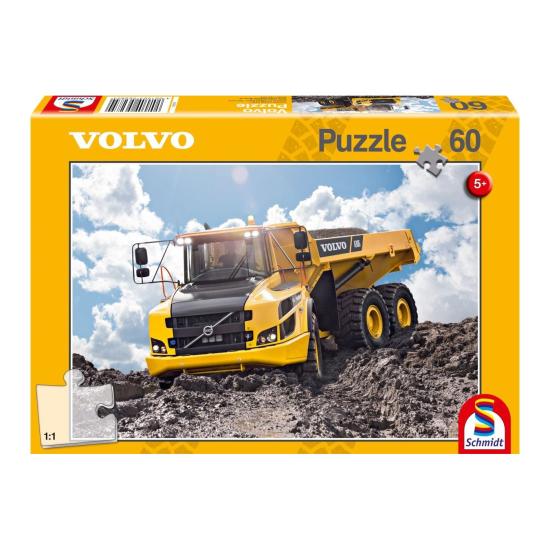 Schmidt Volvo A30G LKW-Puzzle 60 Teile