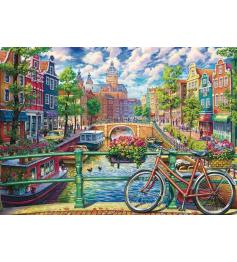 Puzzle Schmidt Amsterdamer Kanal 1000 Teile