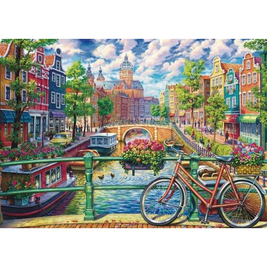 Puzzle Schmidt Amsterdamer Kanal 1000 Teile