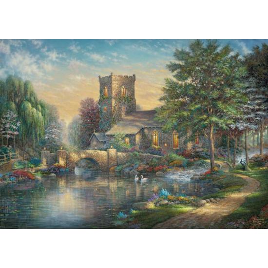 Schmidt Kapelle des Weidenwaldes Puzzle 1000 Teile