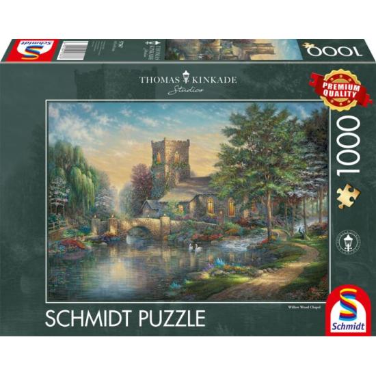 Schmidt Kapelle des Weidenwaldes Puzzle 1000 Teile