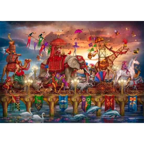 Schmidt Circus Caravan Puzzle 1000 Teile